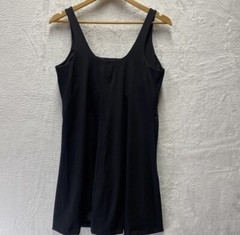 Old Navy Maternity Sleeveless PowerSoft Skort Dress Sz XL Black Golf Pickleball