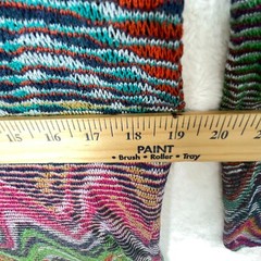 MISSONI Dress Chest 41 Wavy Cheveron Runway Multicolor Boho Hippie Italy Arsty
