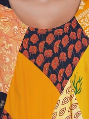 Women Casual Printed Multi Patchwork Short Umbrella Dress Wholesale Mix lot 03pc