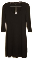 Premise Cut and Sew Women&rsquo;s Size XS Black Stretchy Dress NEW NWT RETAILS $88