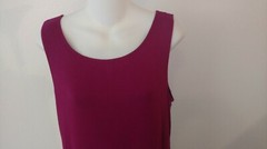 Antthony Original Maxi Magic Dress Size XS Magenta Stretch 6 Ways to Wear? READ
