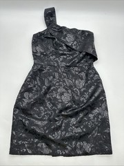 Alexia Admor New York Dress Women S Black Floral Glitter zip In USA ….#29809