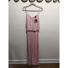 HIVE&HONEY Pink Striped Dress Size L