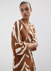 NWT mango Printed cotton dress