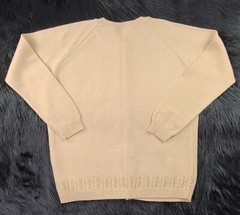 Lynda Smith Swann Acrylic Button Down sweater -80&rsquo;s vintage NWOT USA Made
