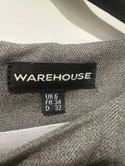 Warehouse Women’s Dress Grey UK Size 6