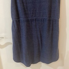 CHASER blue Roxy cutout neck drawstring waist sleeveless dress M