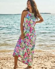 NWT LILLY PULITZER SIZE SMALL TALLULAH MAXI DRESS *RAISE THE BAR* MULTI HTF