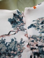 Pretty Monsoon Kimono Ivory Blue Size 22 Floral Summer Dress…