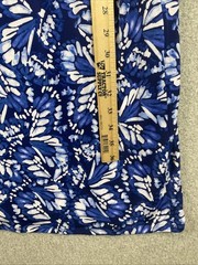 Chicos wrinkle free knit midi shift Dress Size 1 (M) 1/2 Sleeve Stretch Coastal