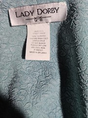 Lady Dorby 2 Pc Sea Green Set Jacket Sz 1x And Skirt Sz 20w Rn# 17638 # 2262241