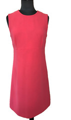 Dolce and Gabbana D&G wool pink floral lining Dress sz IT46 UK12 US8 EU38