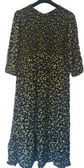 New Look Midi Dress Size UK 18 Half Sleeve Floral Ditsy Lightweight Summer