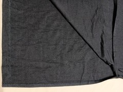 48&Prime; Basic Black 60% Polyester 35%Rayon 5% Elastane SS Pocket Casual Women&rsquo;sDress