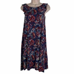 Ann Taylor Loft Shift Dress Women&rsquo;s Small Above Knee Paisley Lightweight Stretch
