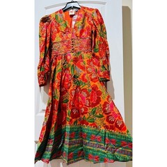 NWT❤️Anthro Farm Rio Floral Midi Dress szXXS