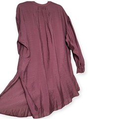 City Chic Refinity Limited Edition Balloon Sleeve Tunic dress Semi-sheer NWT M