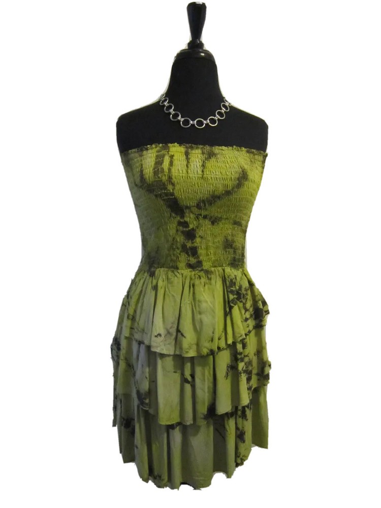 NWT Boutique PJK Patterson J Kincaid $228 STARBURST BLOOM Strapless Dress XS
