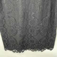 CeCe Mesh Top Lace Overlay Sleeveless Dress Womens Size 0 Black White NWT