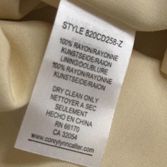 Corey Lynn Calter Dress Size Small Brown Zebra Maxi Tee Anthropologie Shift