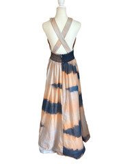 Hope for Flowers by Tracy Reese Printed V-Neck Cross-Back Petticoat Dress – Sz L