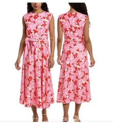 BNWT Alexia Admor Paris Draped Midi Dress -Size 14. Originally $245
