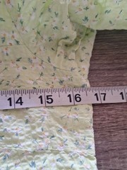 THINGS BETWEEN dress size Small cotton dainty floral green spring