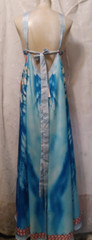 New CHIC ME CBR Size Small Halter Sundress Lightweight Self-Tie Mutlicolor