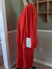 Coldwater Creek Easy Does It Ponte Pullover Knit Dress Red Size M – NWT
