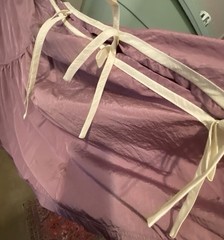 DAILY PRACTICE By Anthropologie Bowline Midi Dress LARGE-NEW Mauve