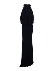Betsy & Adam Women&rsquo;s Ruffled Cold Shoulder Ball Gown