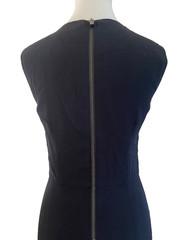 Roksanda Ilincic Dress Size 8 Black Edition Black Fishtail Short Designer Work