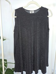 Disco Glam Boho Chic Night Out Metallic Glitter Tunic Mini Dress Show Me Your…