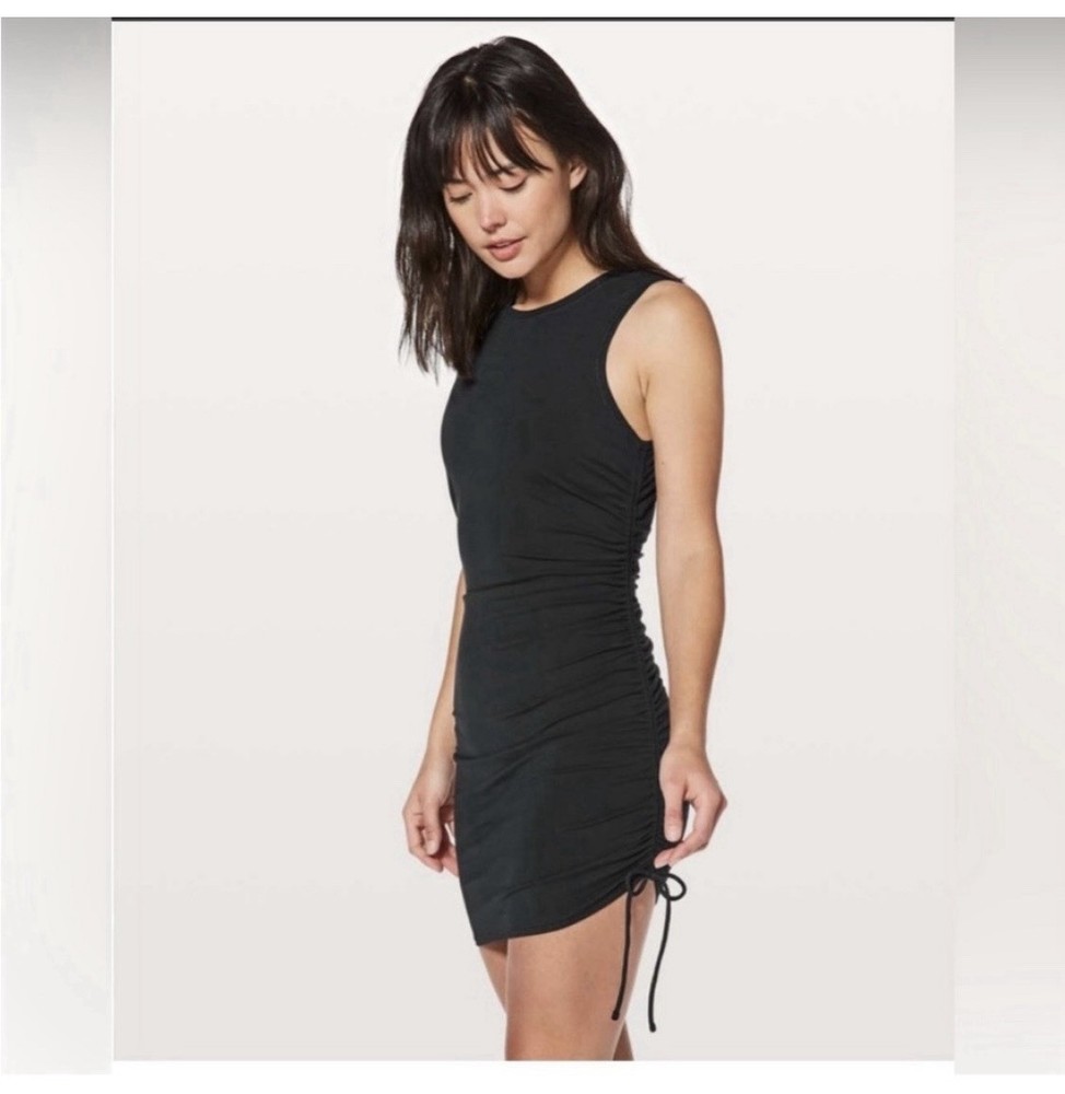 Black New Without Tags Lululemon Cinch It Dress Size 10