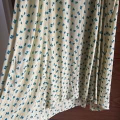 Marks & Spencer X Ghost Ditsy Print Tea Dress Size 18 Butter Yellow Blue Heart
