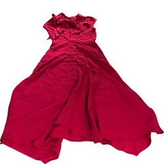 Maxi Dress Women&rsquo;s Elegant Pink Viscose Casual Summer UK8