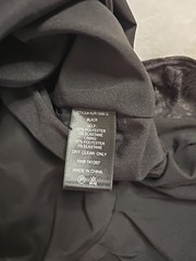 ASTR Black CINCHED Ruched Front OPEN BACK FLOUNCE HEM Mini Dress Size Medium M