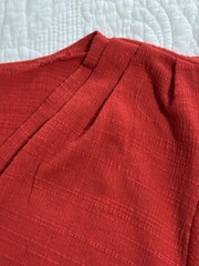 Unbranded 2X Pumpkin Tiered Dress Bust:44 Waist:38 Hips:58 Length:41