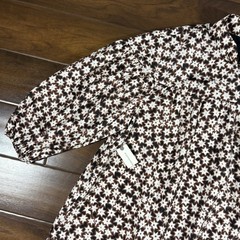 Anthropologie Women&rsquo;s Size Medium Star Print Mock Neck Swing Mini Dress