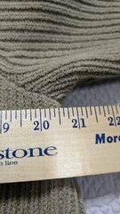 Soft Surroundings Large Sweater Dress/Tunic With Pockets Tan 42 X 33.5
