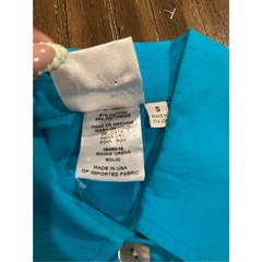 Finley Button Front and Button Back poplin sleeveless turquoise mini swing dress