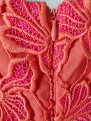 Alexia Admor dress Pink And Peach Sleeveless lace midi size 6