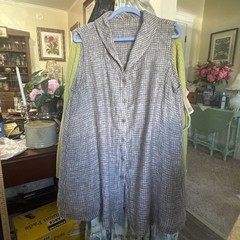 Flax Designs tunic gray L