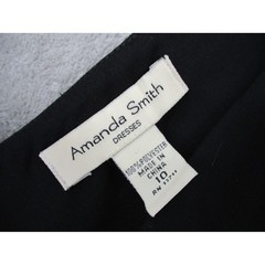 Amanda Smith Dress Womens 10 A Line Midi V Neck Witchy Evening Event Whimsigoth