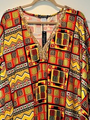 1X/2X/3X New Black Yellow Green Sequin Kaftan Knit Beach Cover Dress Nightgown