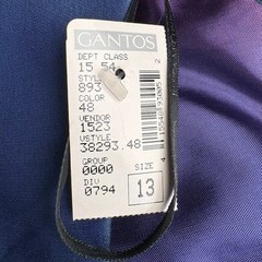 NWT VTG Jessica McClintock Blue Iridescent Y2K Formal Strapless Mini Dress Sz 13
