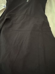 Lululemon Size 4 Align™ Cami Strap Dress, Black, NWT Shorts Liner Built In Bra