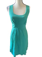👗🟢Love 21 Spaghetti Strap Green Chiffon Dress. Zipper in back