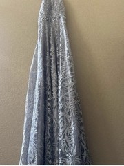 Ordinary Silver Formal Dress Size 7