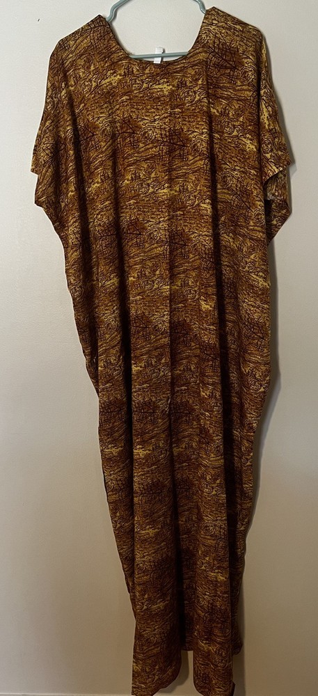 New Kaftan/ MooMoo/ Baati One size fits Most 60 inch length